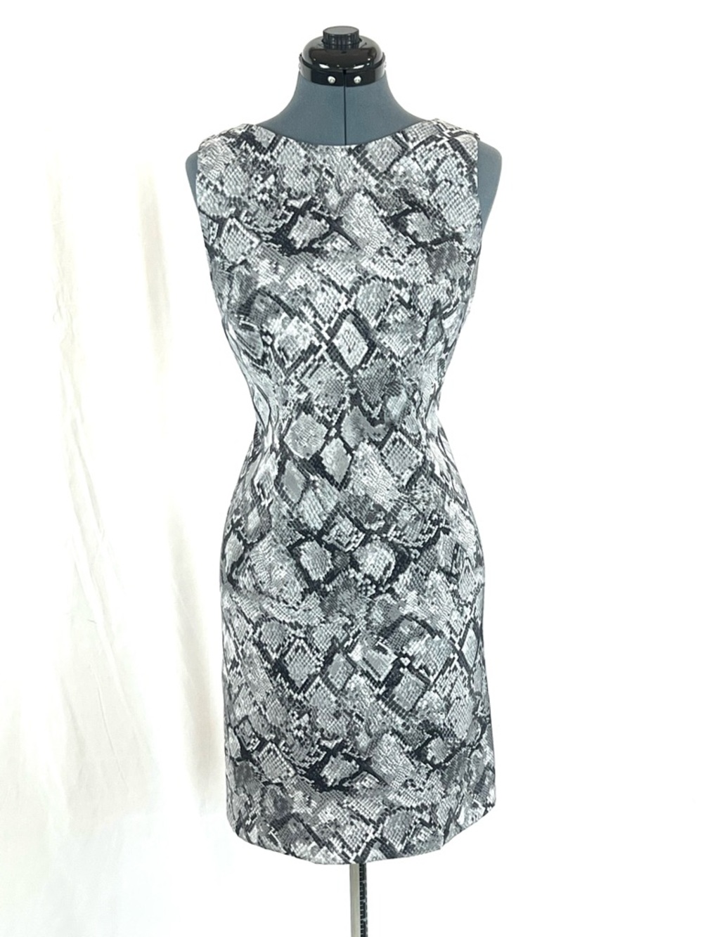 Alyx Limited grey snake print sheath dress 14 411